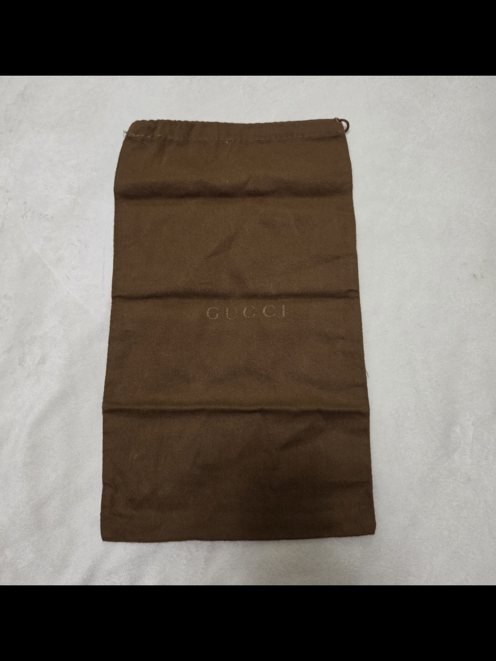 Gucci Brown Dust Bag